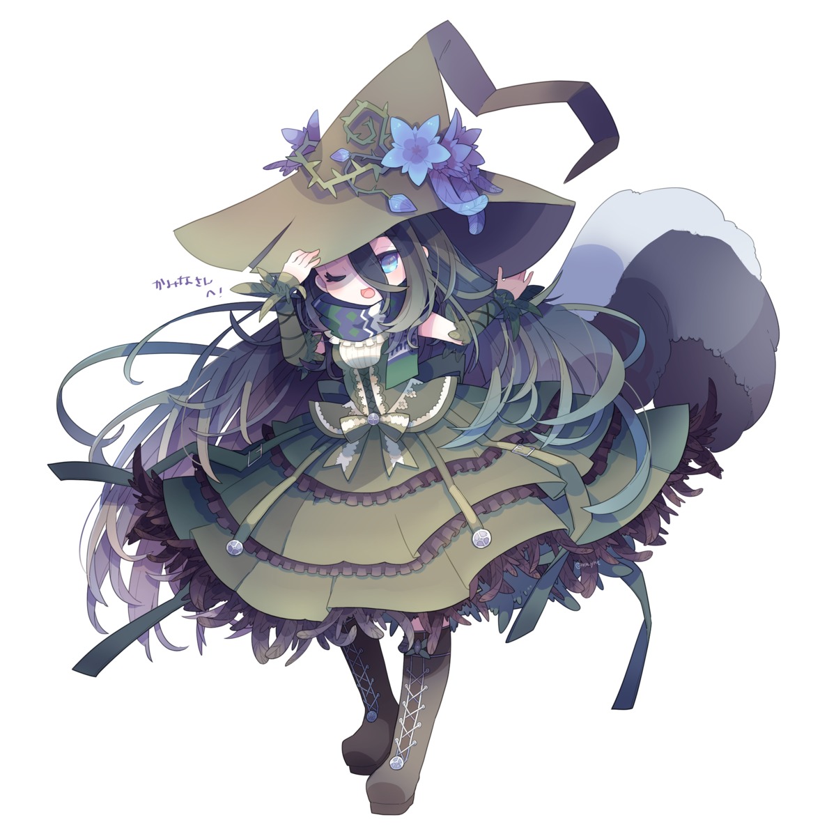 vrchat, witch, yokoe_(mealtime)