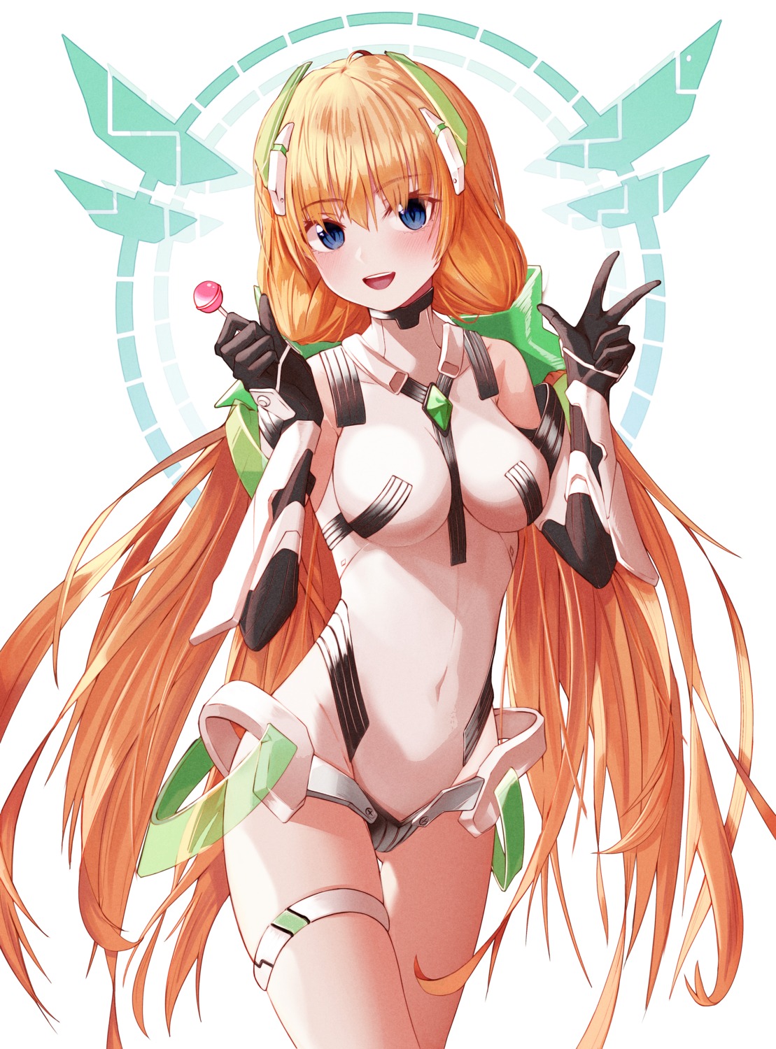 angela_balzac, bexercube, garter, leotard, rakuen_tsuihou
