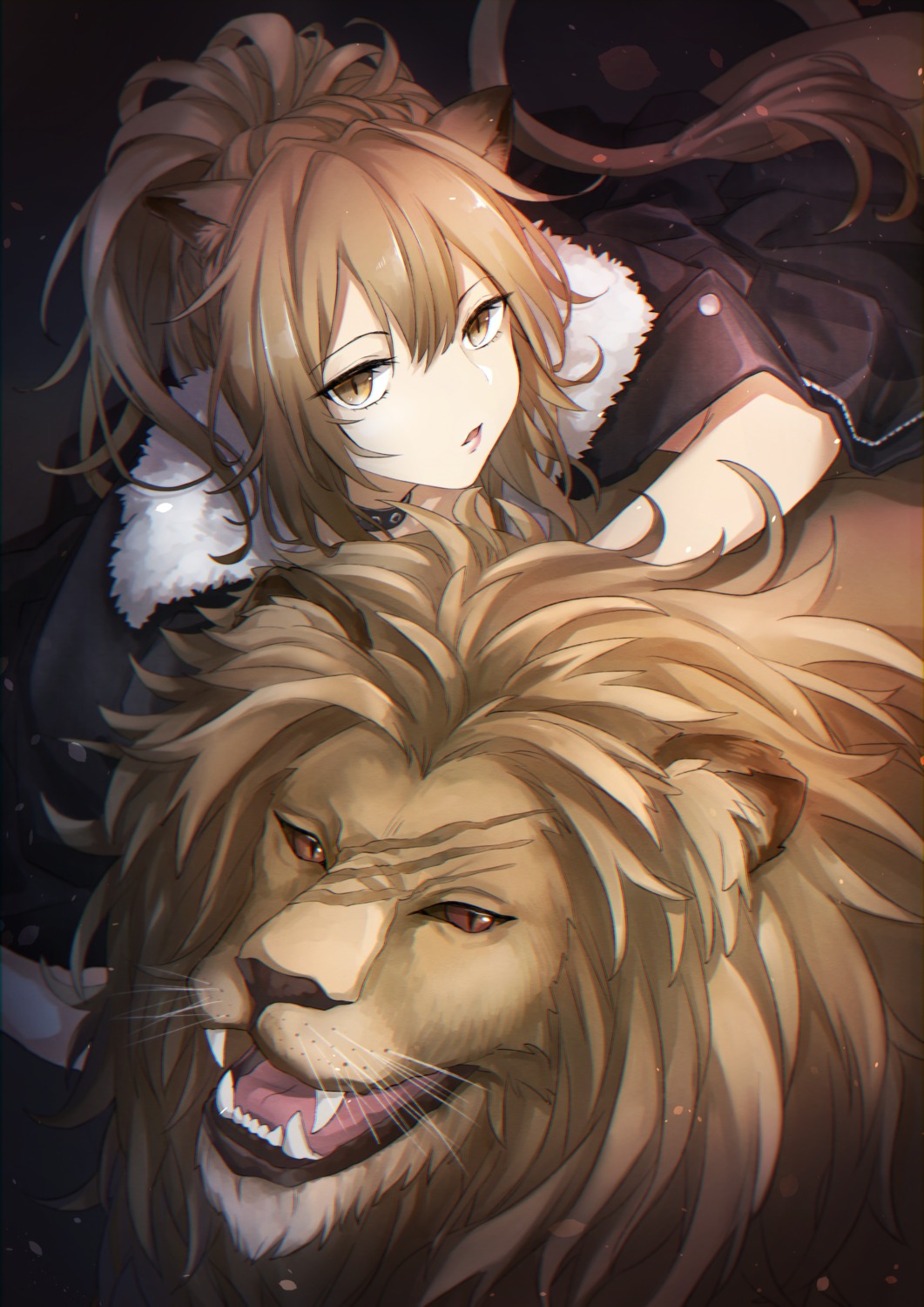 animal_ears, arknights, kunoki_toki, siege_(arknights)