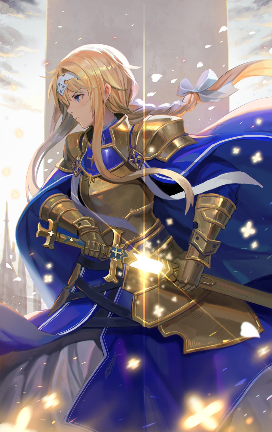 alice_zuberg, armor, sl86, sword, sword_art_online, sword_art_online_alicization