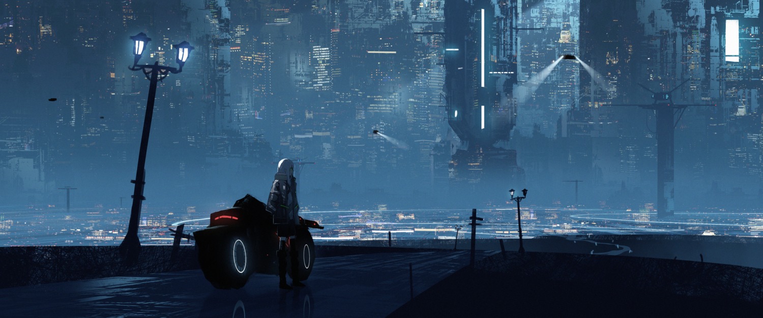 asteroid_ill, landscape, thighhighs