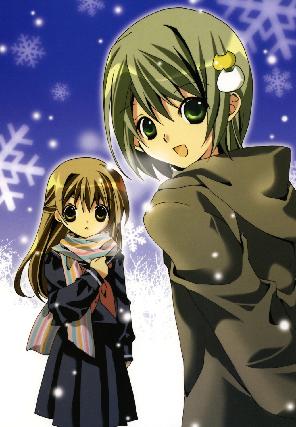 dejiko, di_gi_charat, koge_donbo, puchiko, seifuku, winter_garden