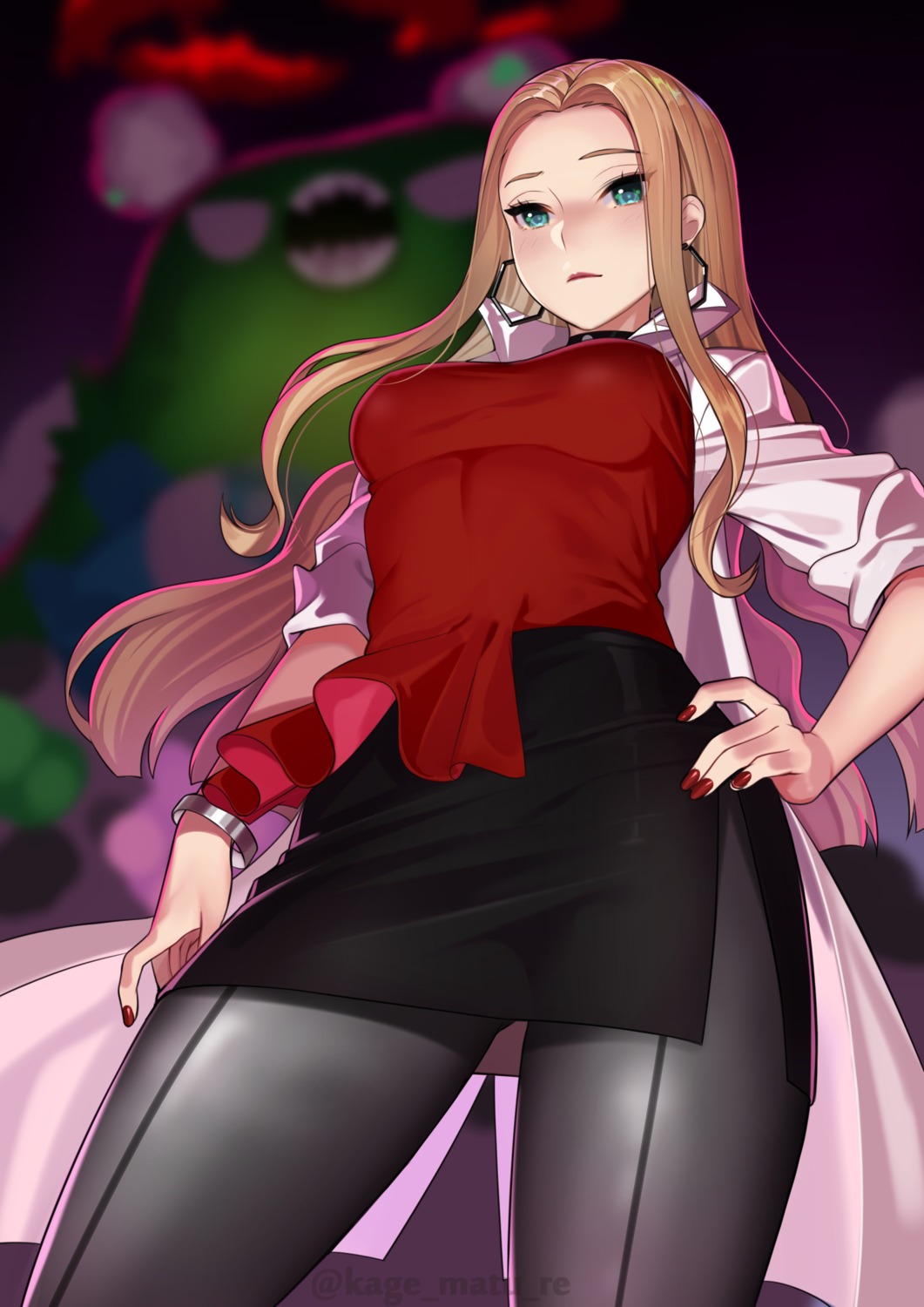 kagematsuri, olive_(pokemon), pantyhose, pokemon, pokemon_swsh