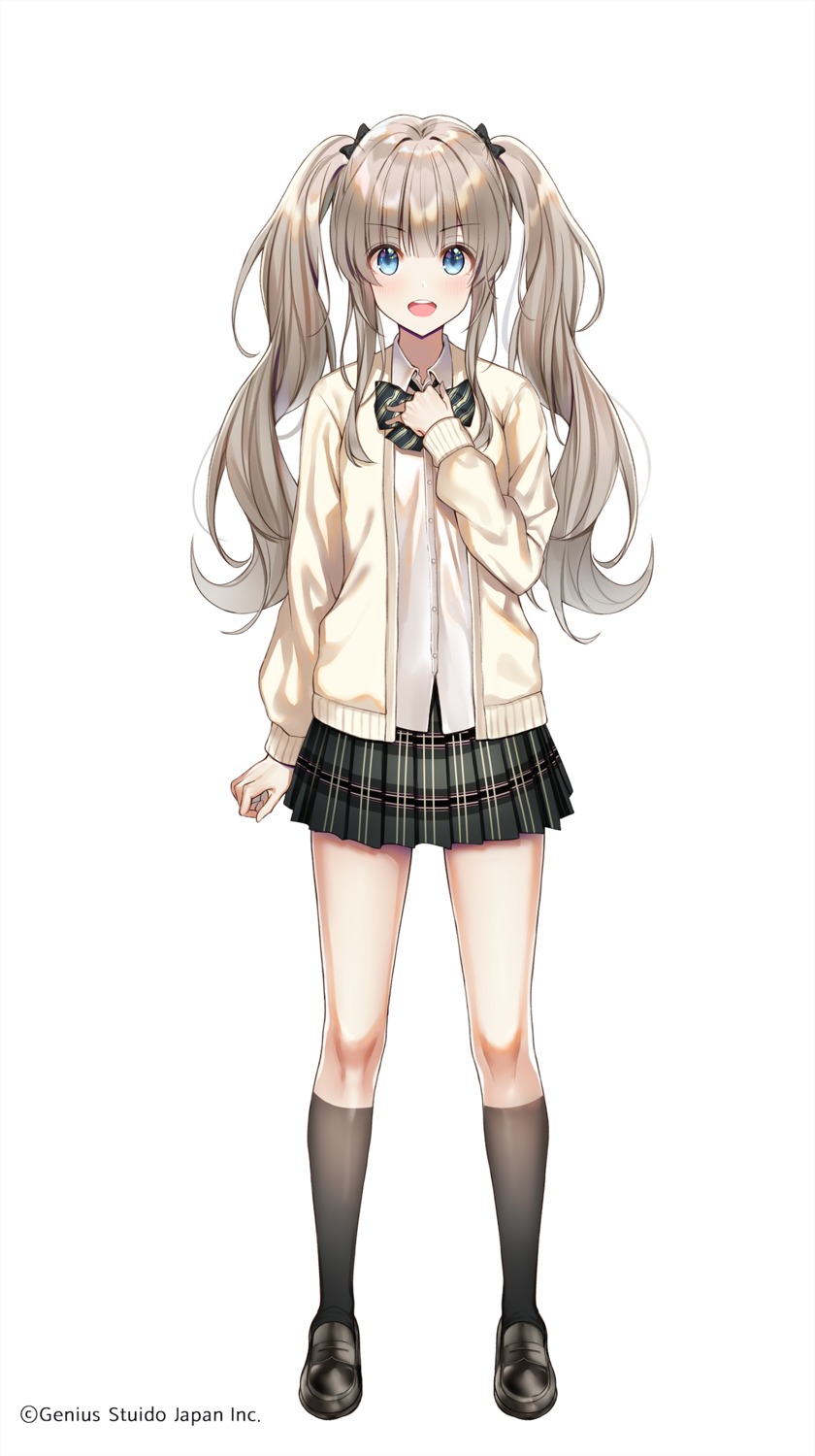 death_school, genius_studio, lium, seifuku, sweater
