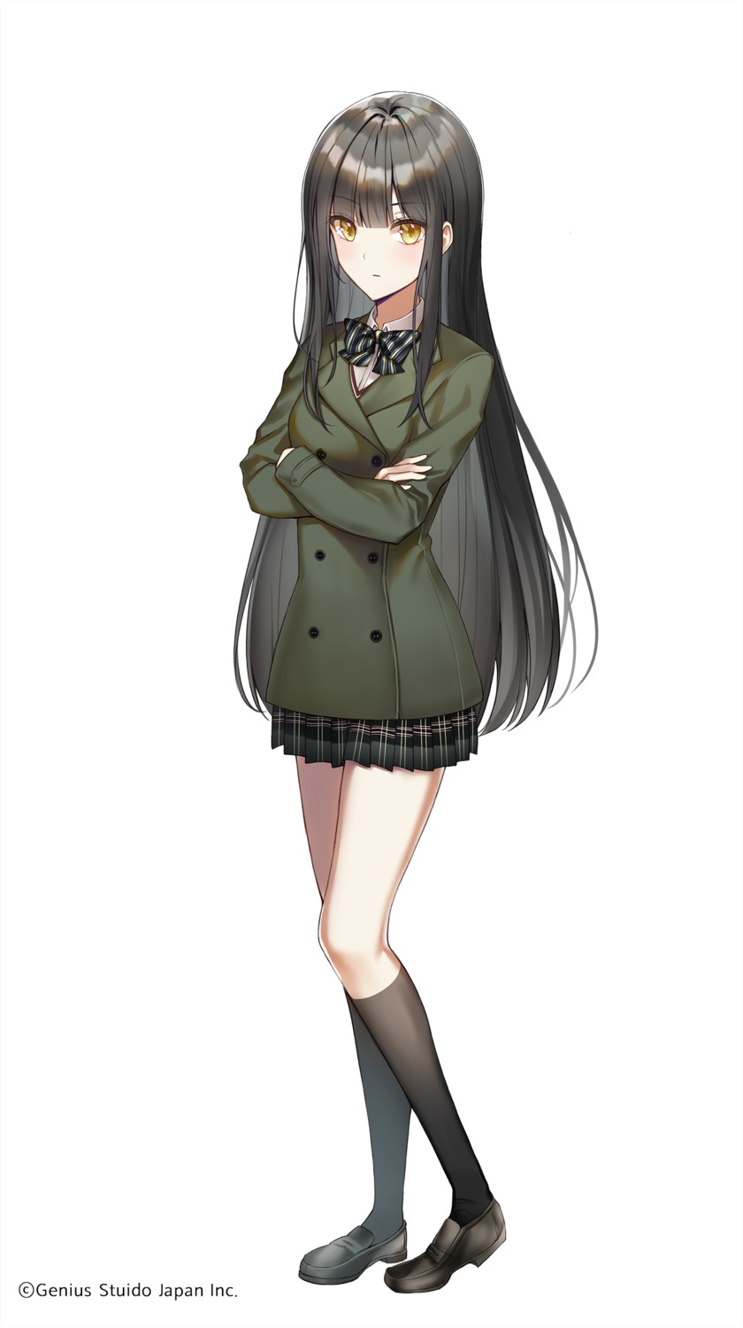 breast_hold, death_school, genius_studio, lium, seifuku