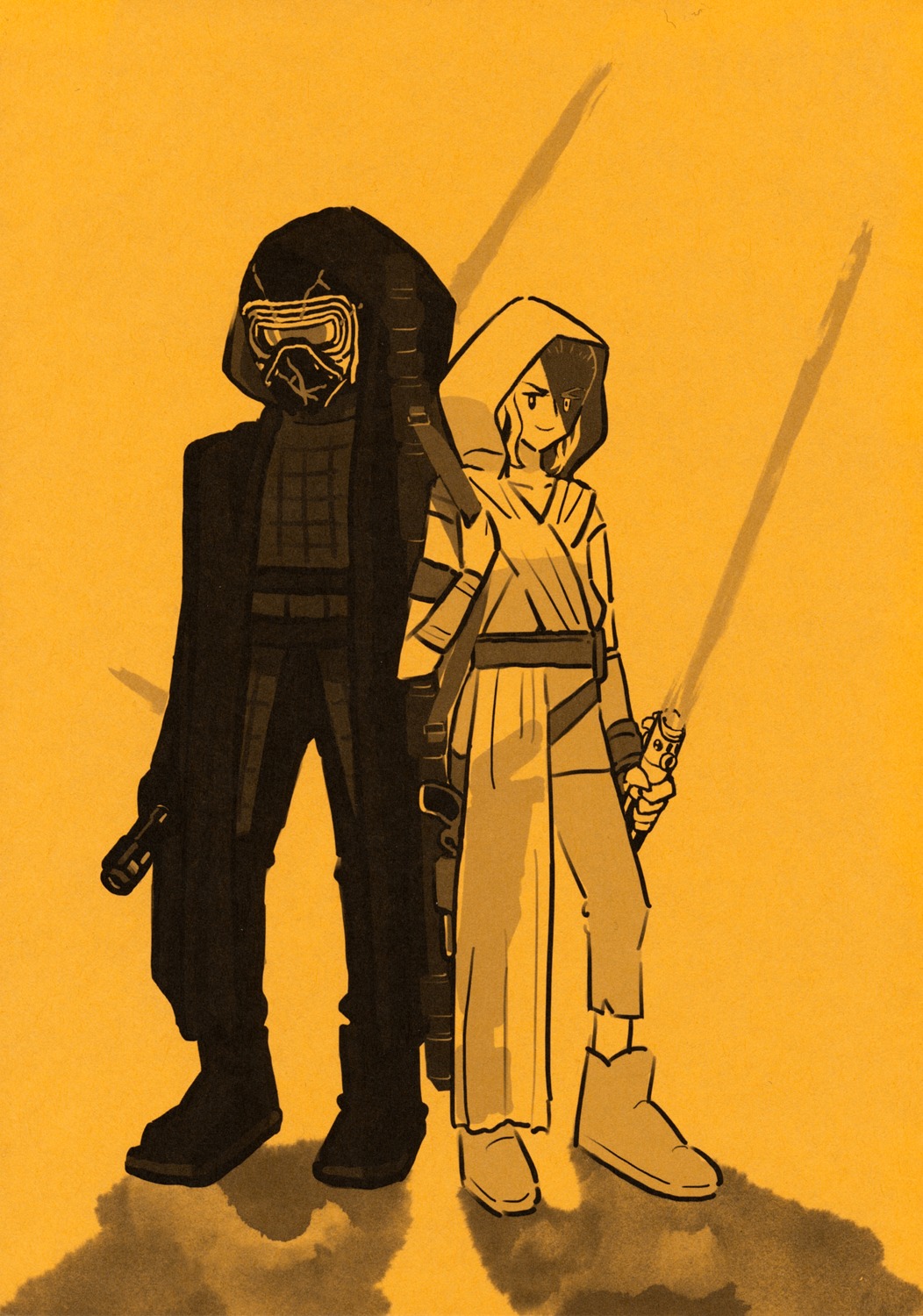 geekboat, kylo_ren, rey_(star_wars), star_wars