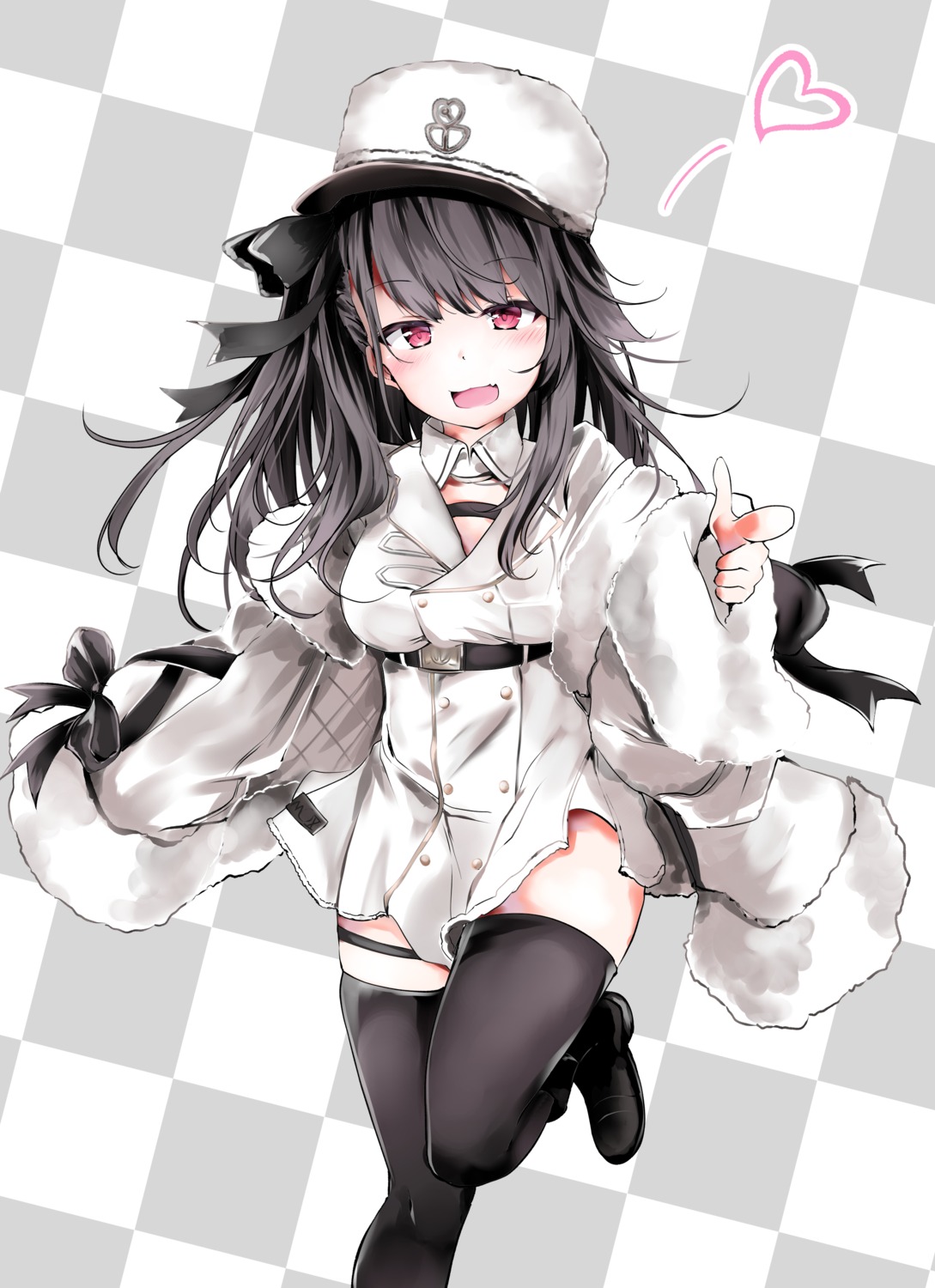 azur_lane, garter, heels, kuromiko_shoujo, pamiat_merkuria_(azur_lane), thighhighs