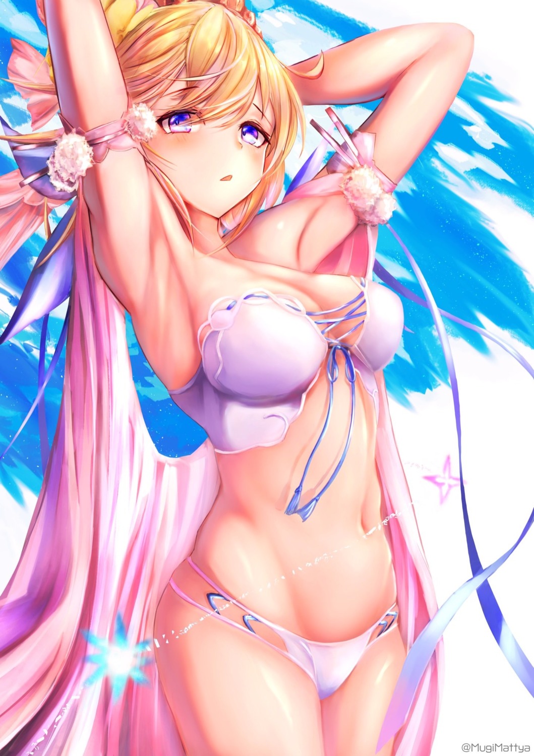 bikini, europa_(granblue_fantasy), granblue_fantasy, mugimaccha, swimsuits