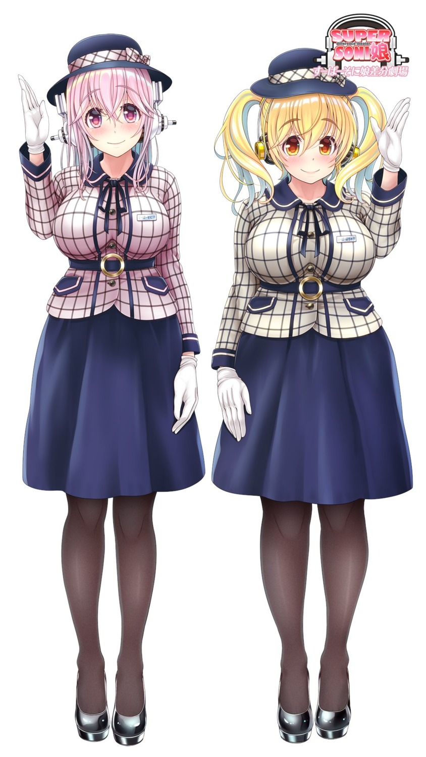 headphones, mag_kan, sonico, super_pochaco, super_sonico, uniform, v-mag