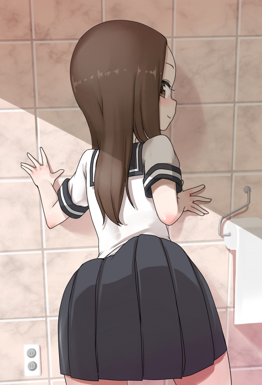 karakai_jouzu_no_takagi-san, note2000, seifuku, takagi-san