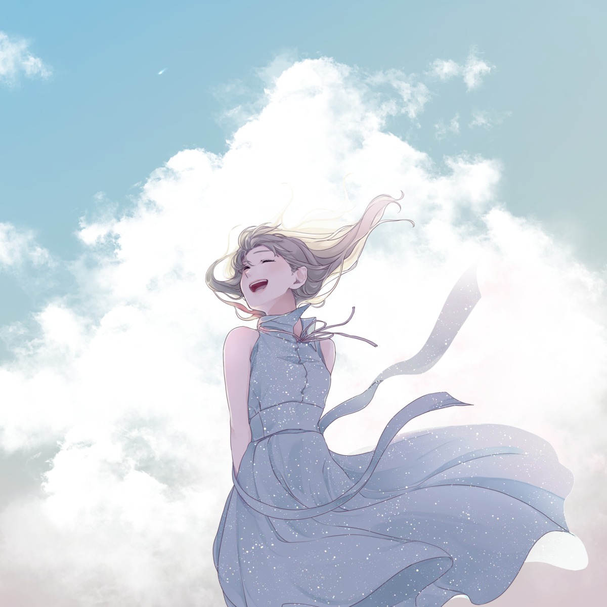 dress, maeda_mic, skirt_lift, summer_dress