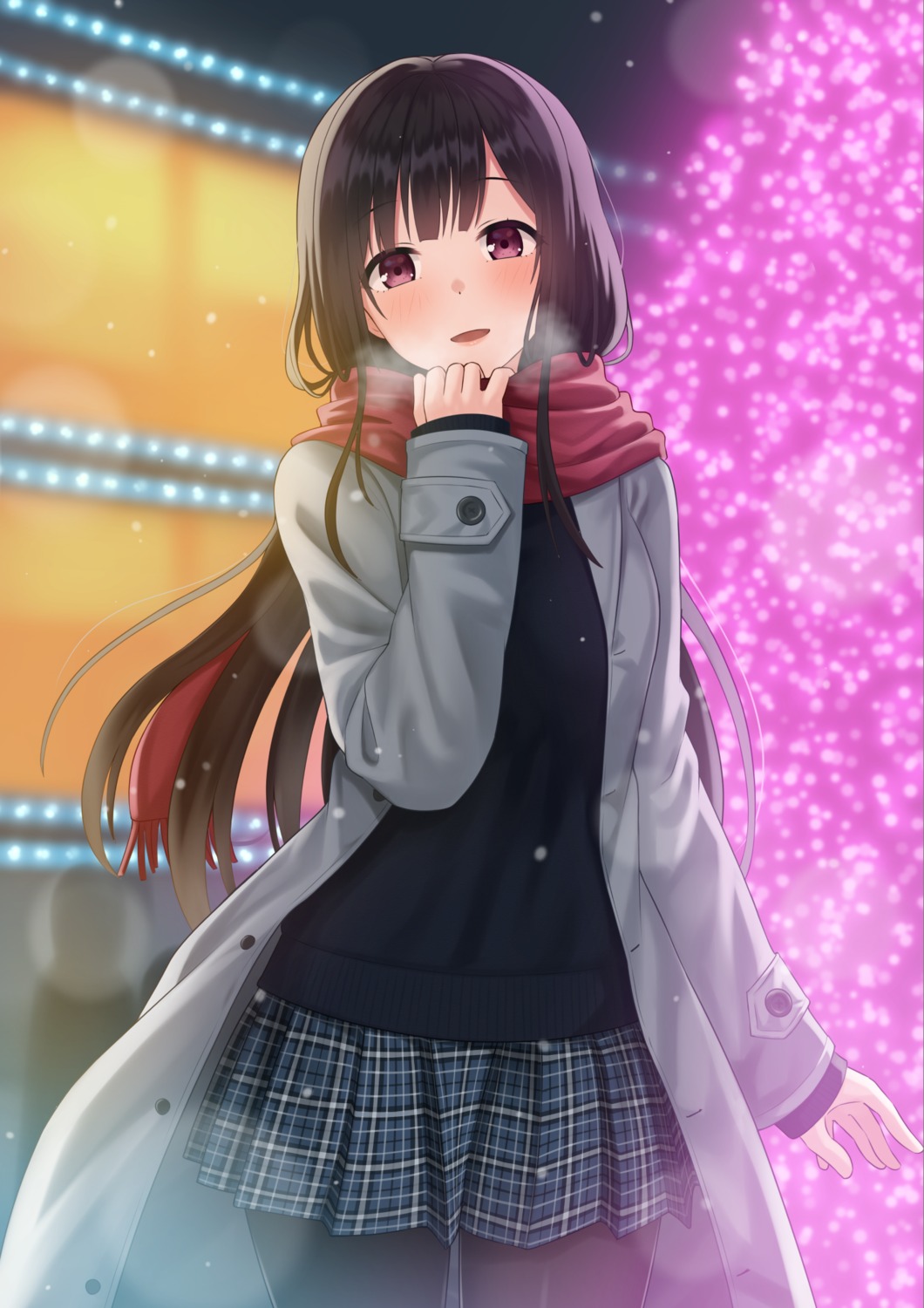 christmas, kurisu-kun, pantyhose, sweater