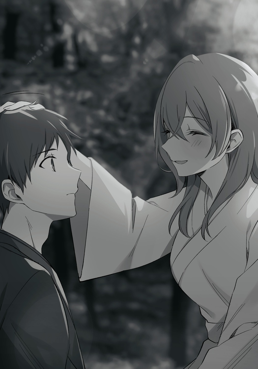 japanese_clothes, kohinata_iroha, monochrome, ooboshi_akiteru, tomari, tomodachi_no_imouto_ga_ore_nidake_uzai