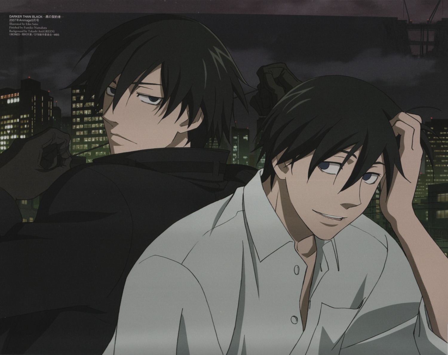 darker_than_black, hei, male, saitou_eiko, screening