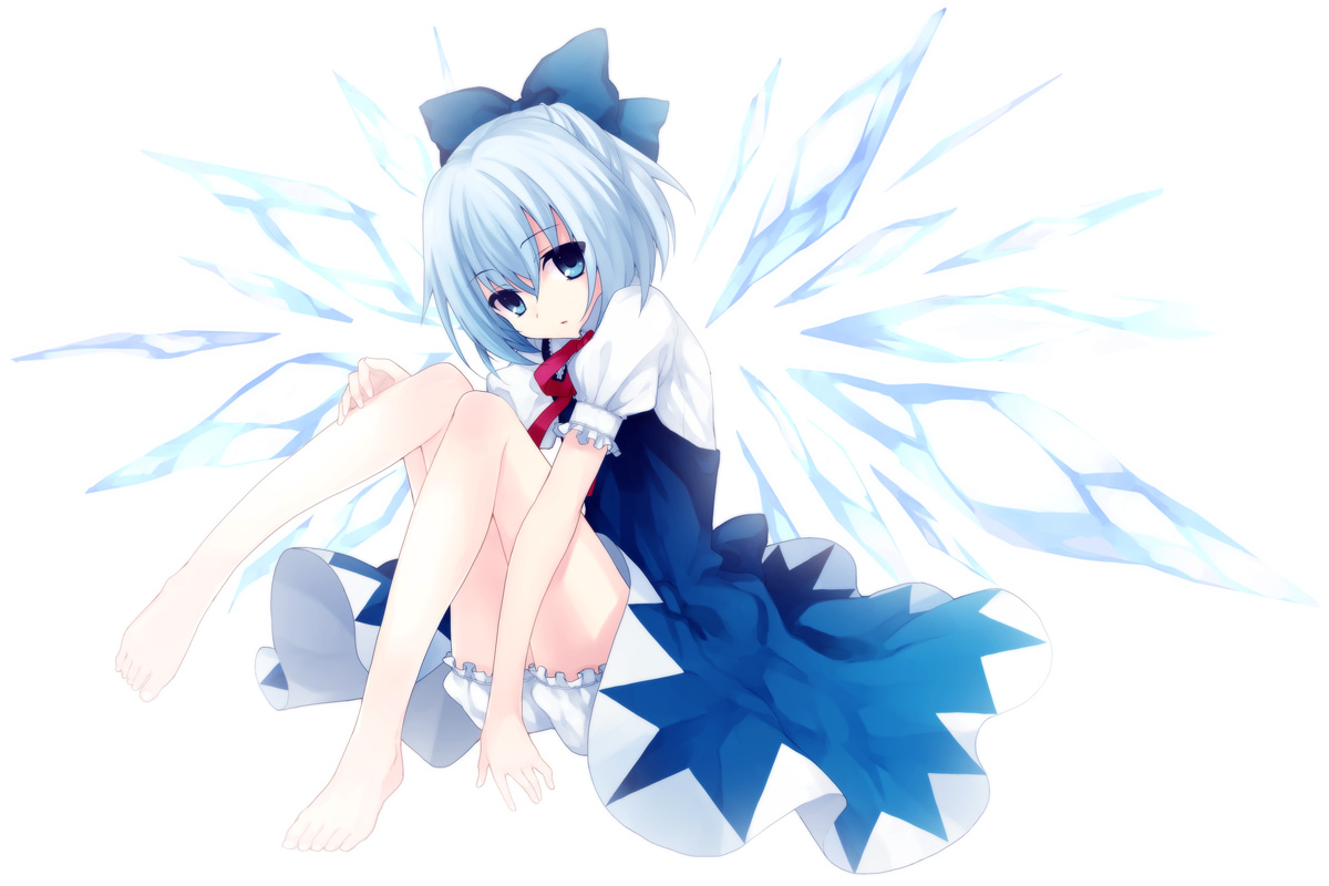 cirno, koto_(colorcube), touhou, wings
