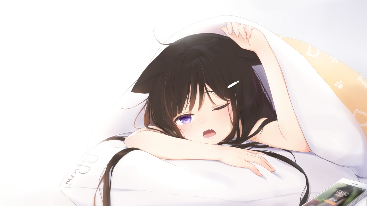 animal_ears, fufumi, nekomimi, sheets