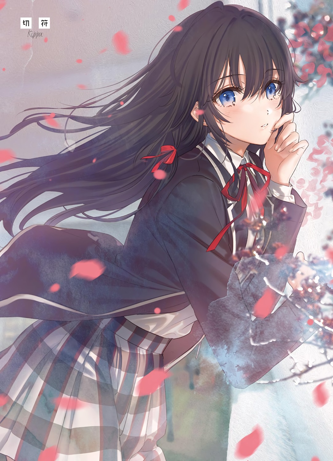 kippu, seifuku, yahari_ore_no_seishun_lovecome_wa_machigatteiru., yukinoshita_yukino