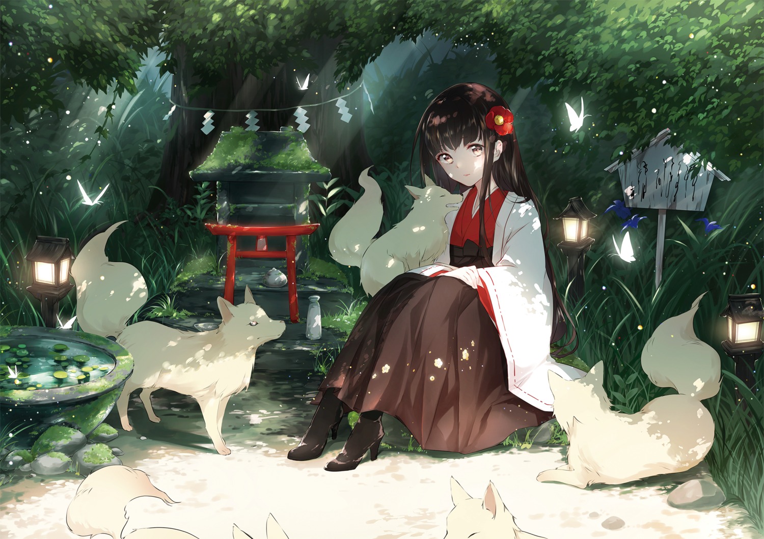 heels, japanese_clothes, sena_tea29