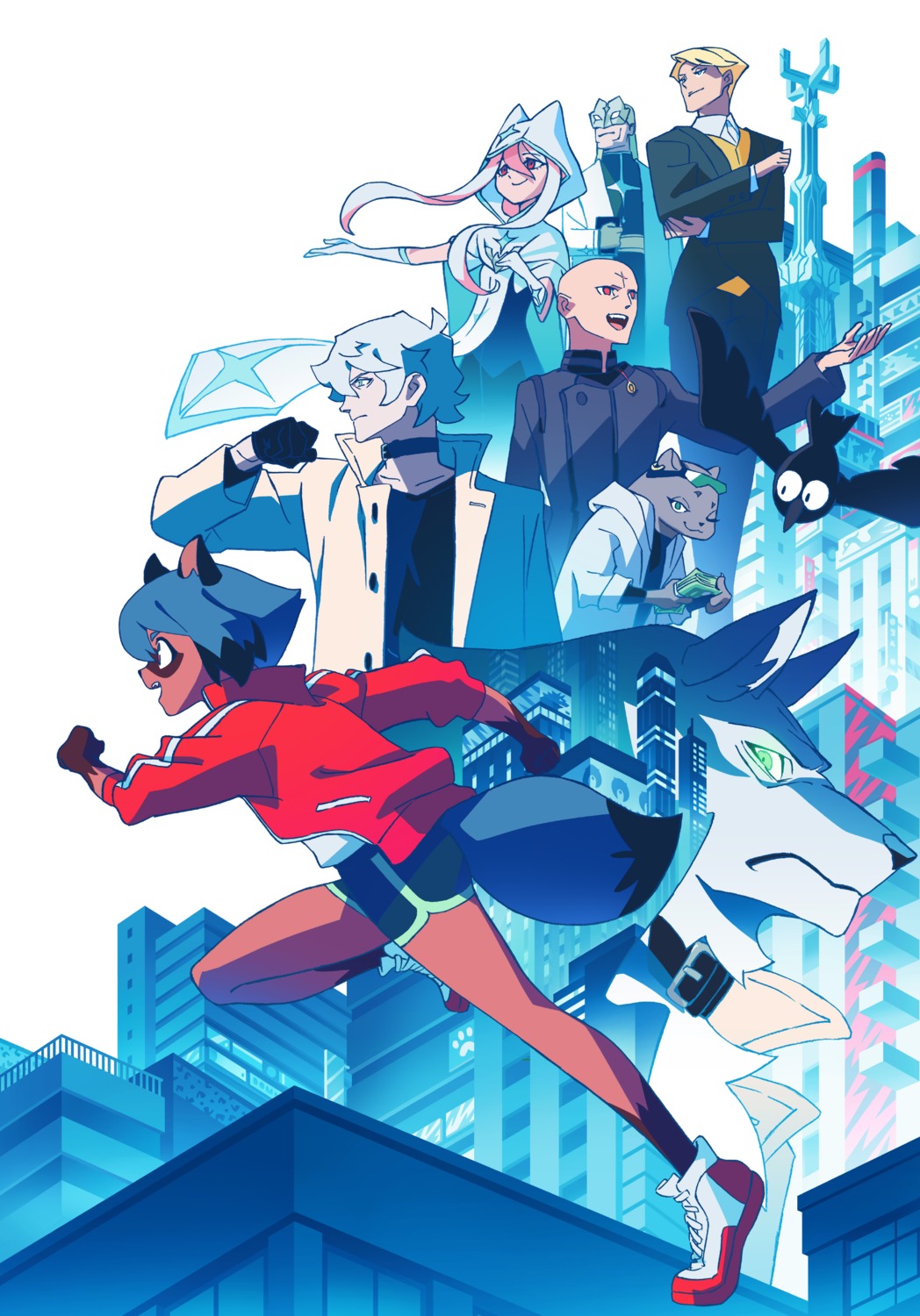 alan_sylvasta, animal_ears, barbara_rose, brand_new_animal, business_suit, kagemori_michiru, marie_itami, ogami_shirou