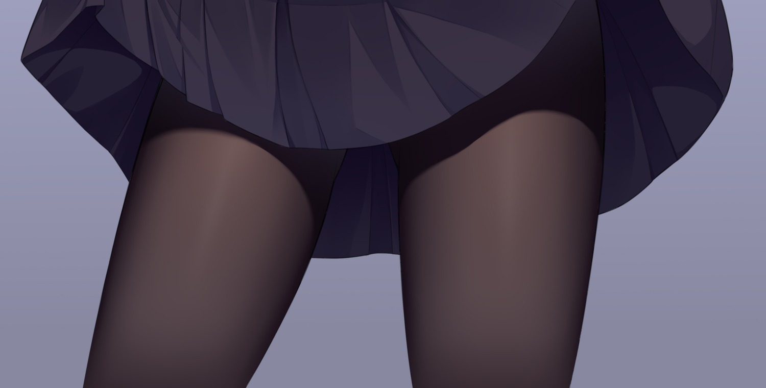 fengli_(709622571), pantyhose, skirt_lift