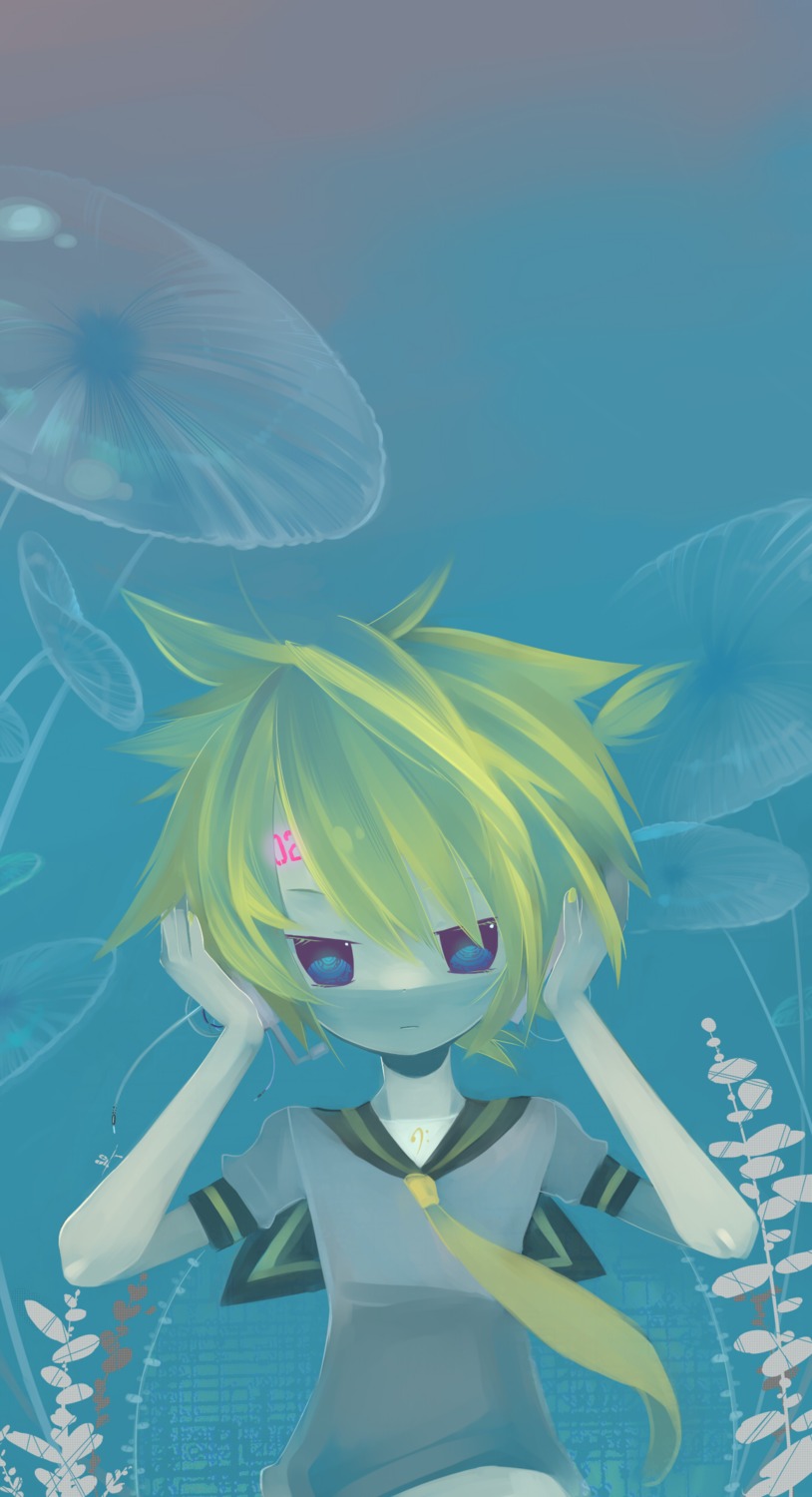 akisame_kou, kagamine_len, male, vocaloid