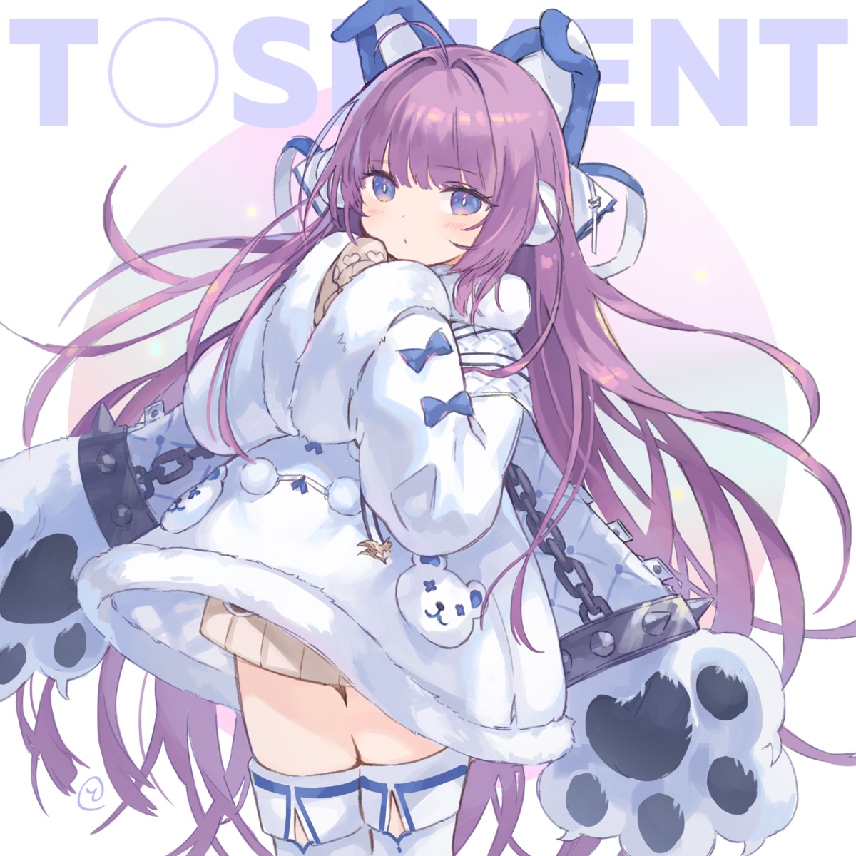 animal_ears, arch-0, azur_lane, sweater, tashkent_(azur_lane), thighhighs