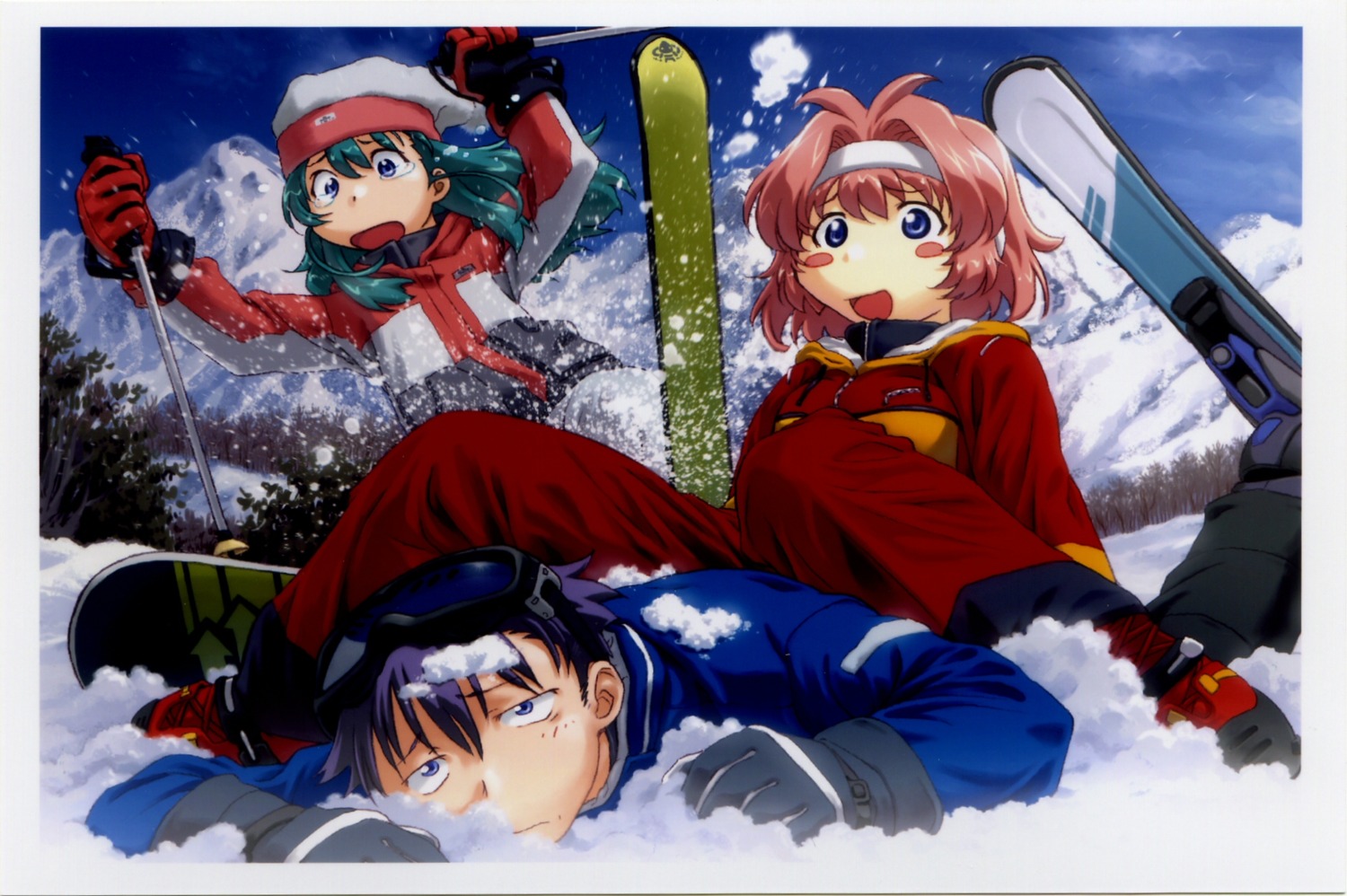 kamishiro_maiku, miyafuji_miina, onegai_twins, onodera_karen