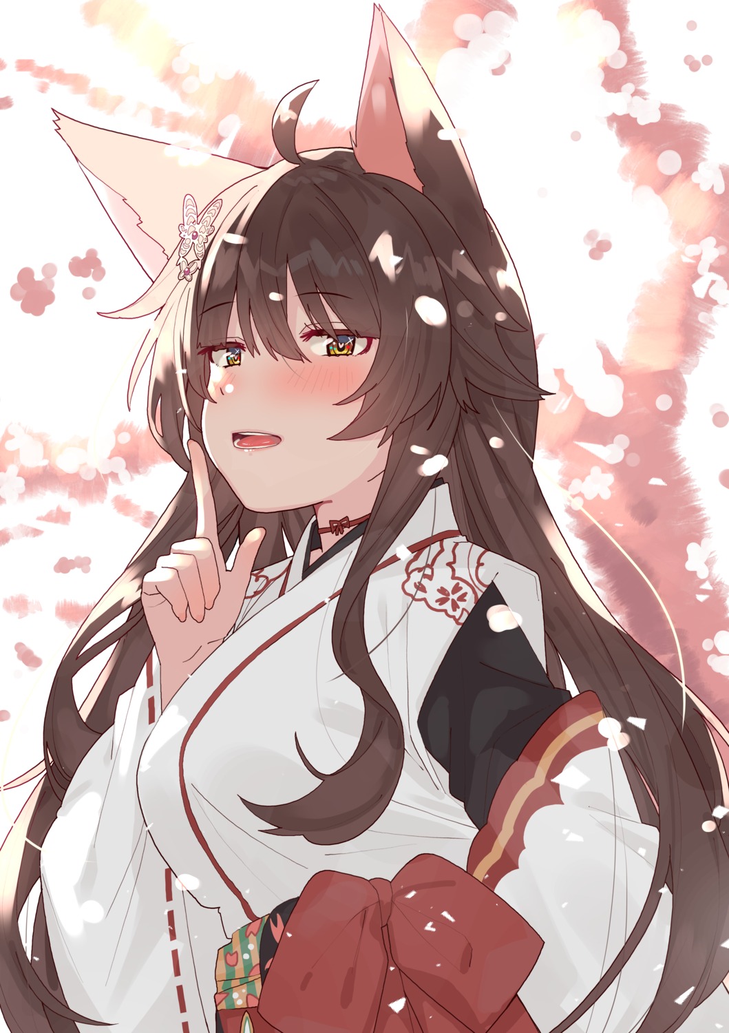 animal_ears, fumi_(nijisanji), japanese_clothes, kitsune, nijisanji, tonari_no_kai_keruberosu