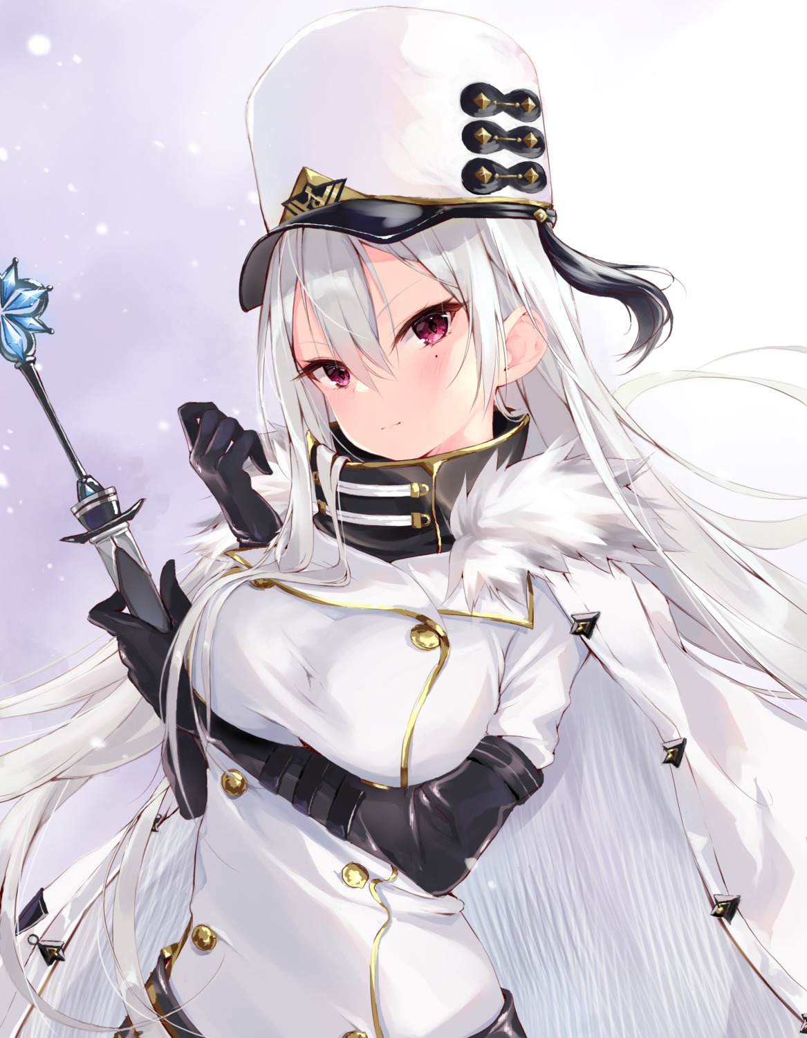 azur_lane, breast_hold, sovetskaya_rossiya_(azur_lane), t-bth, uniform