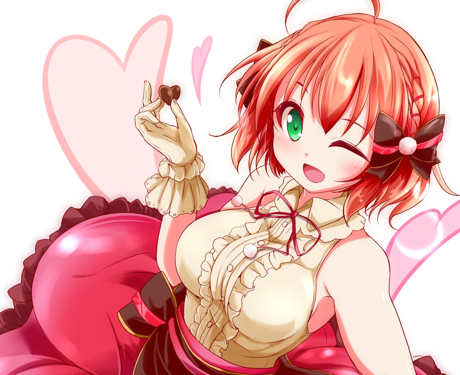 crash_fever, fondue_(crash_fever), nanaume_(shichimi_tougarashi), valentine