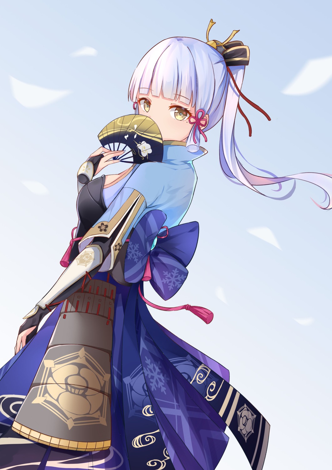 armor, bantian_yindang, genshin_impact, japanese_clothes, kamisato_ayaka