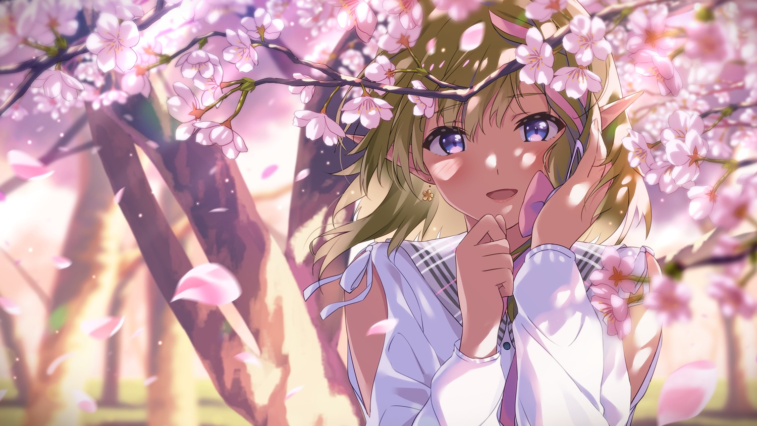 aria_project, narumi_nanami, pointy_ears, senjou_aria, wallpaper
