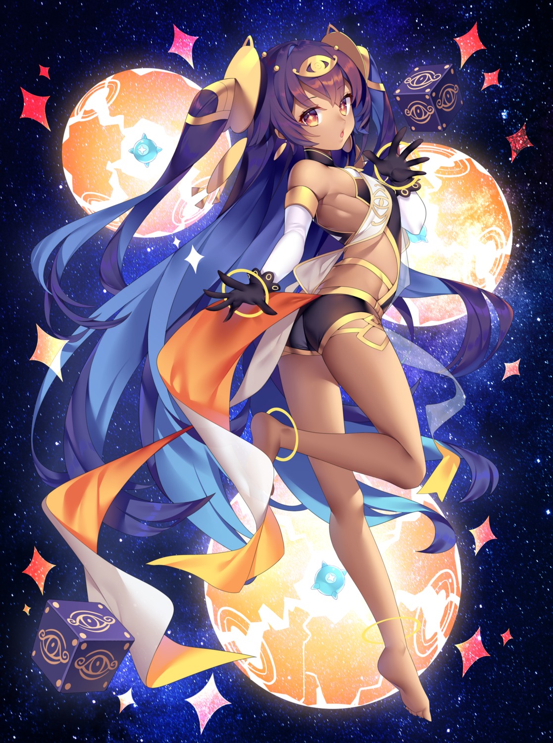 ass, feet, may_(2747513627), neftim, no_bra, world_flipper