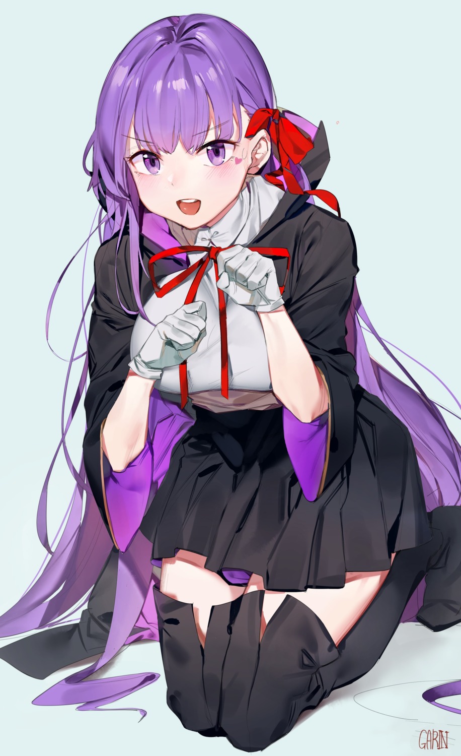 bb_(fate), breast_hold, fate/grand_order, garin, thighhighs