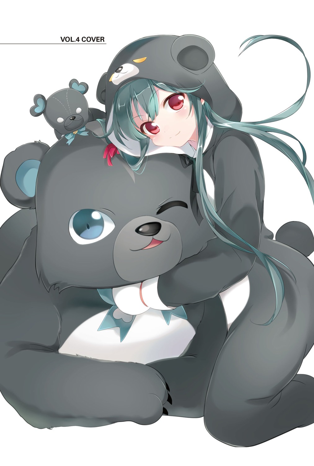 029, animal_ears, kuma_kuma_kuma_bear, kumayuru, pajama, tail, yuna_(kuma_kuma_kuma_bear)