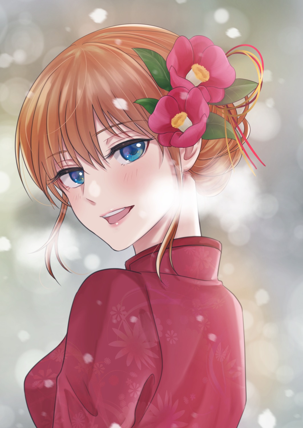 gintama, japanese_clothes, kagura, kuroneko_w1nter