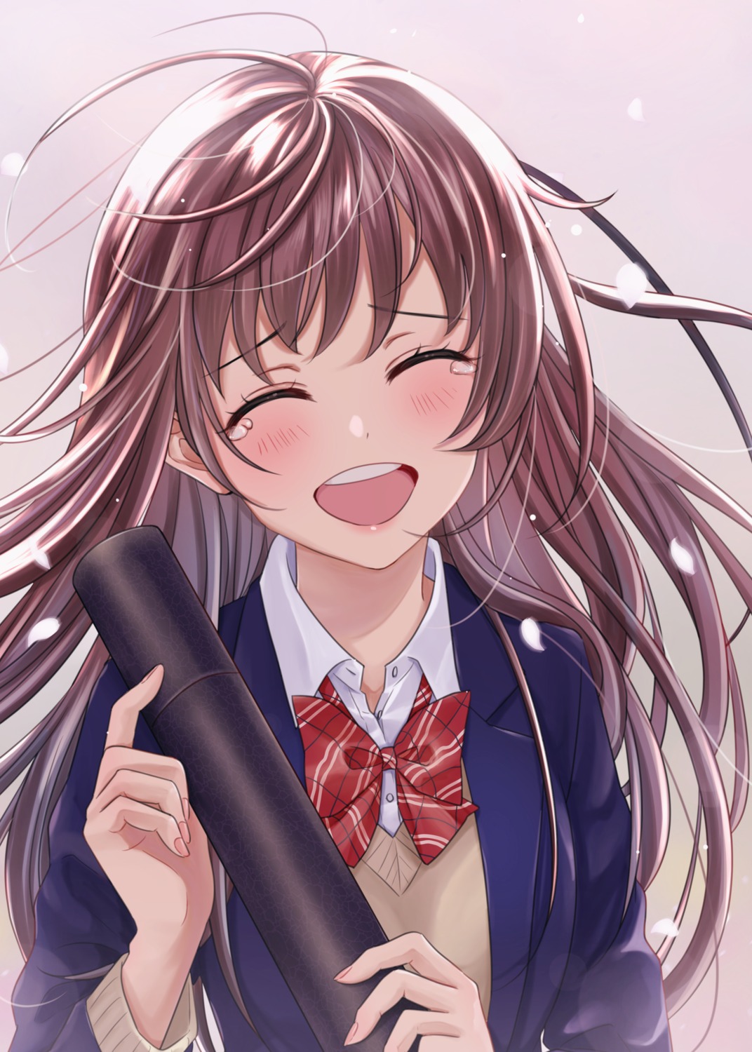 kuroneko_w1nter, seifuku, sweater