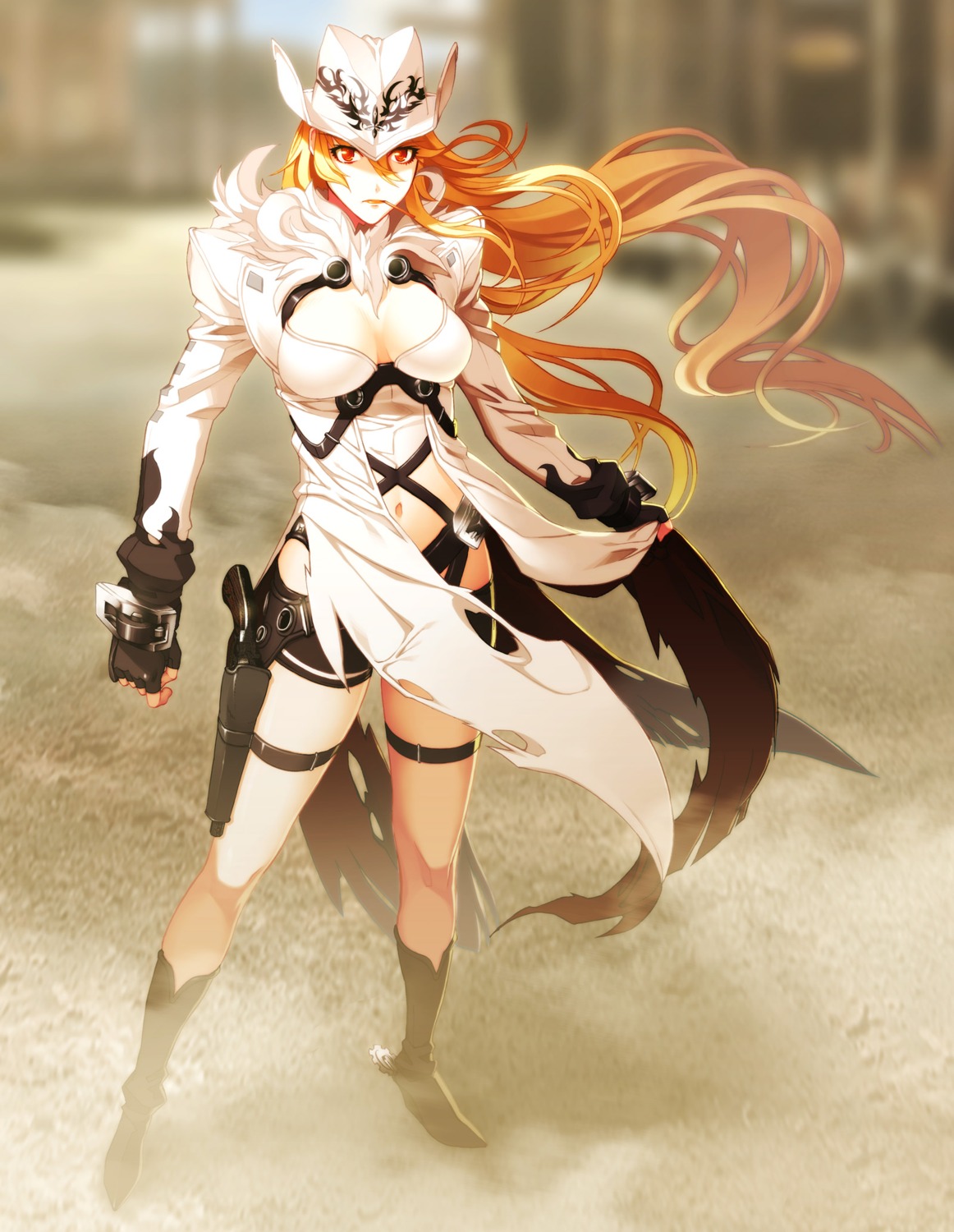 cleavage, donne_anonime, gun, nitroplus, niθ, tre_donne_crudeli