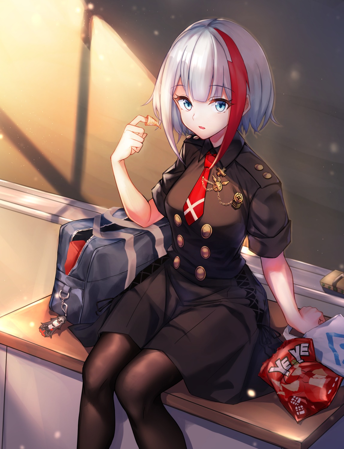 admiral_graf_spee_(azur_lane), agibe, azur_lane, pantyhose, uniform