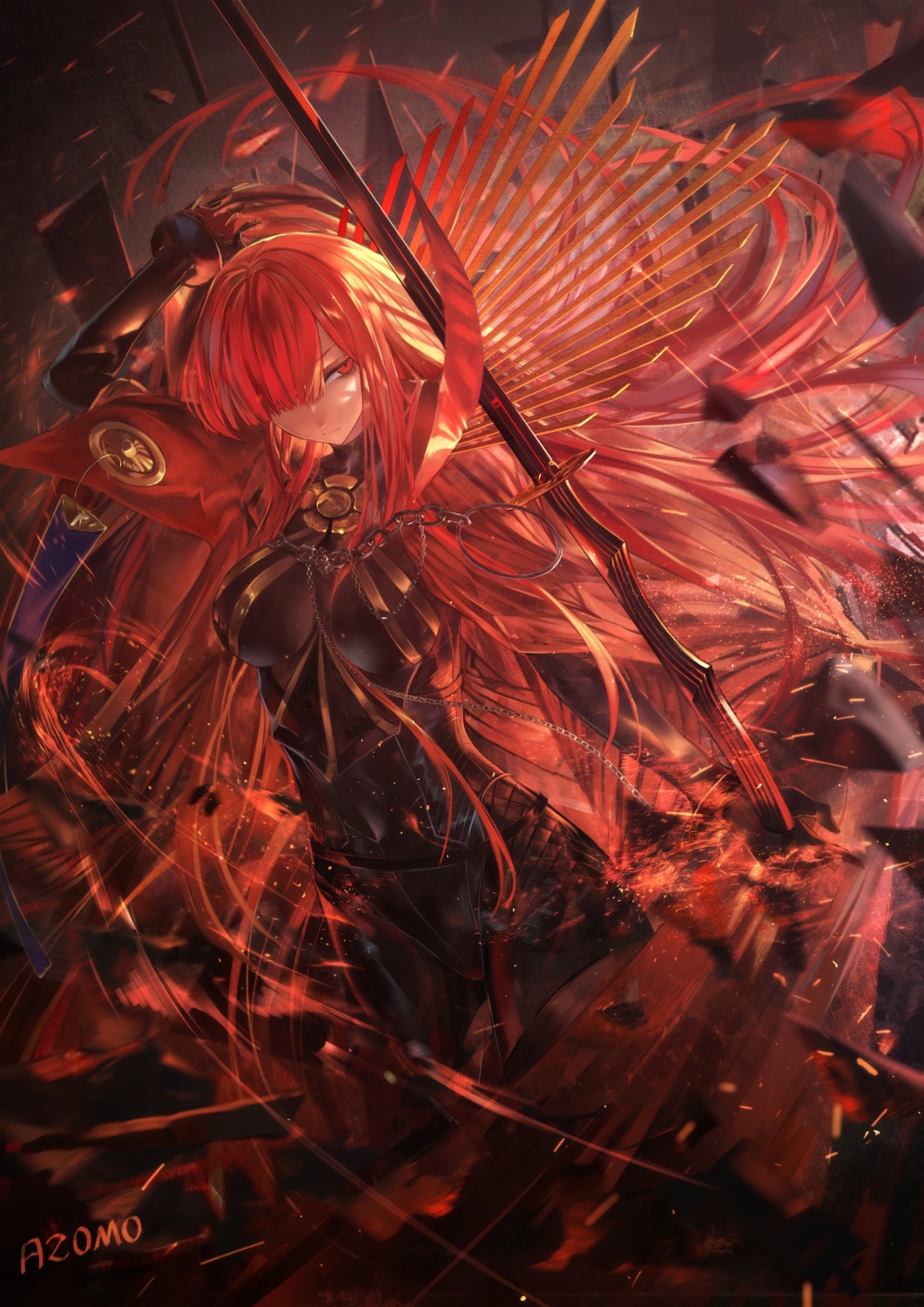 azomo, bodysuit, demon_king_nobunaga, fate/grand_order