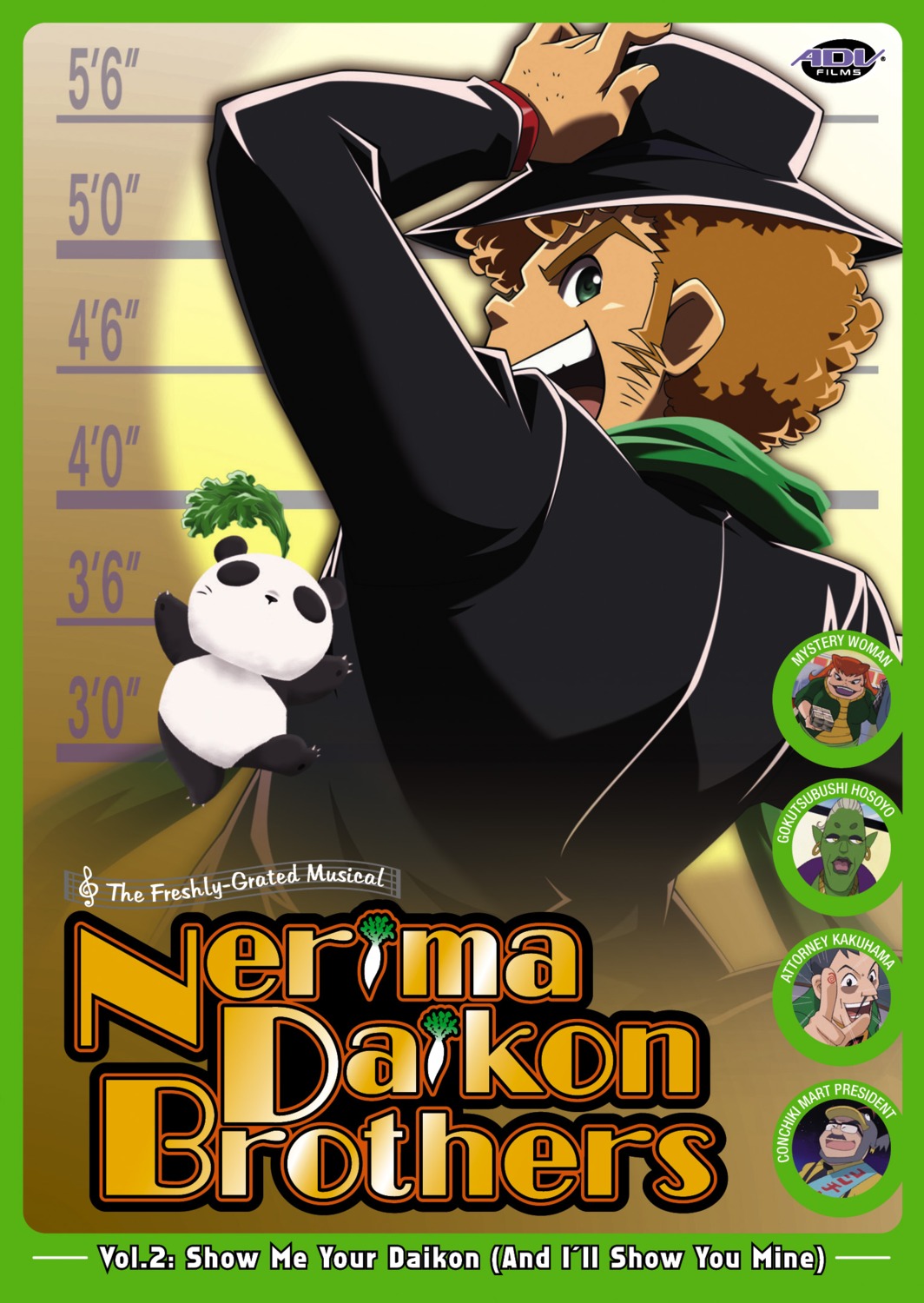 disc_cover, hideki, kondou_takamitsu, male, oroshitate_musical_nerima_daikon_brothers, pandaikon