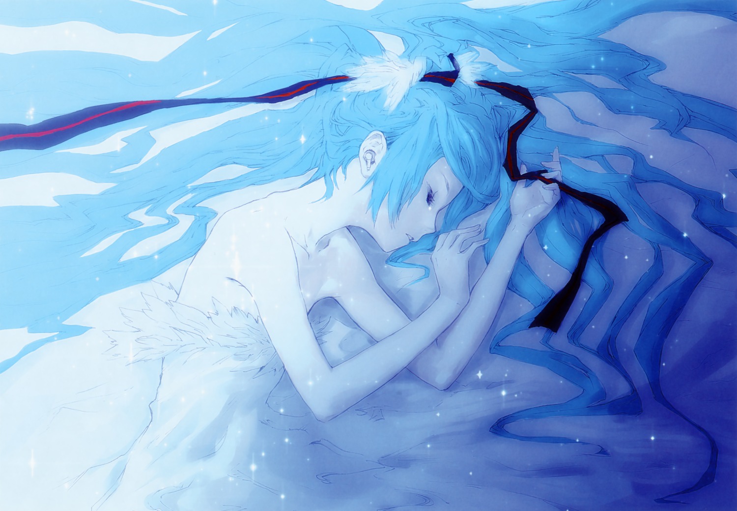 hatsune_miku, last_night_good_night_(vocaloid), redjuice, vocaloid