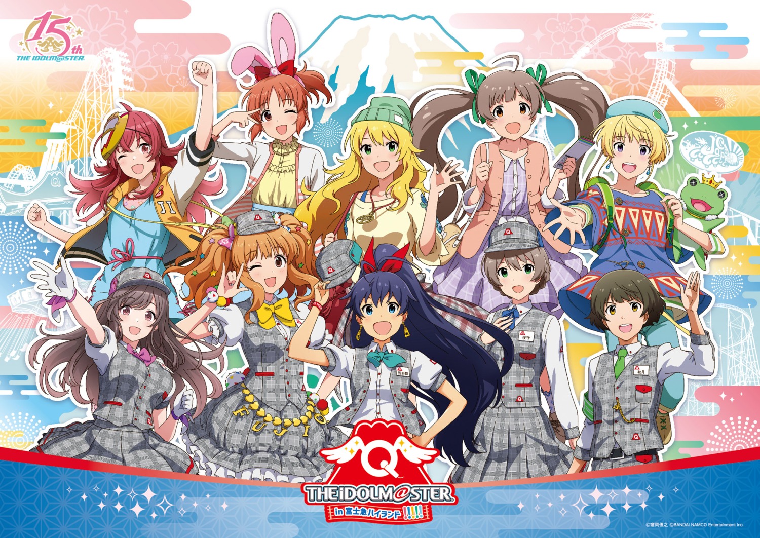 abe_nana, akizuki_ryou_(idolm@ster), animal_ears, bunny_ears, dress, ganaha_hibiki, hakozaki_serika, hoshii_miki, komiya_kaho, moroboshi_kirari, pierre_(idolm@ster), sakuramori_kaori, tagme, the_idolm@ster, the_idolm@ster_cinderella_girls, the_idolm@ster_million_live!, the_idolm@ster_shiny_colors, the_idolm@ster_side-m, tsukioka_kogane, uniform