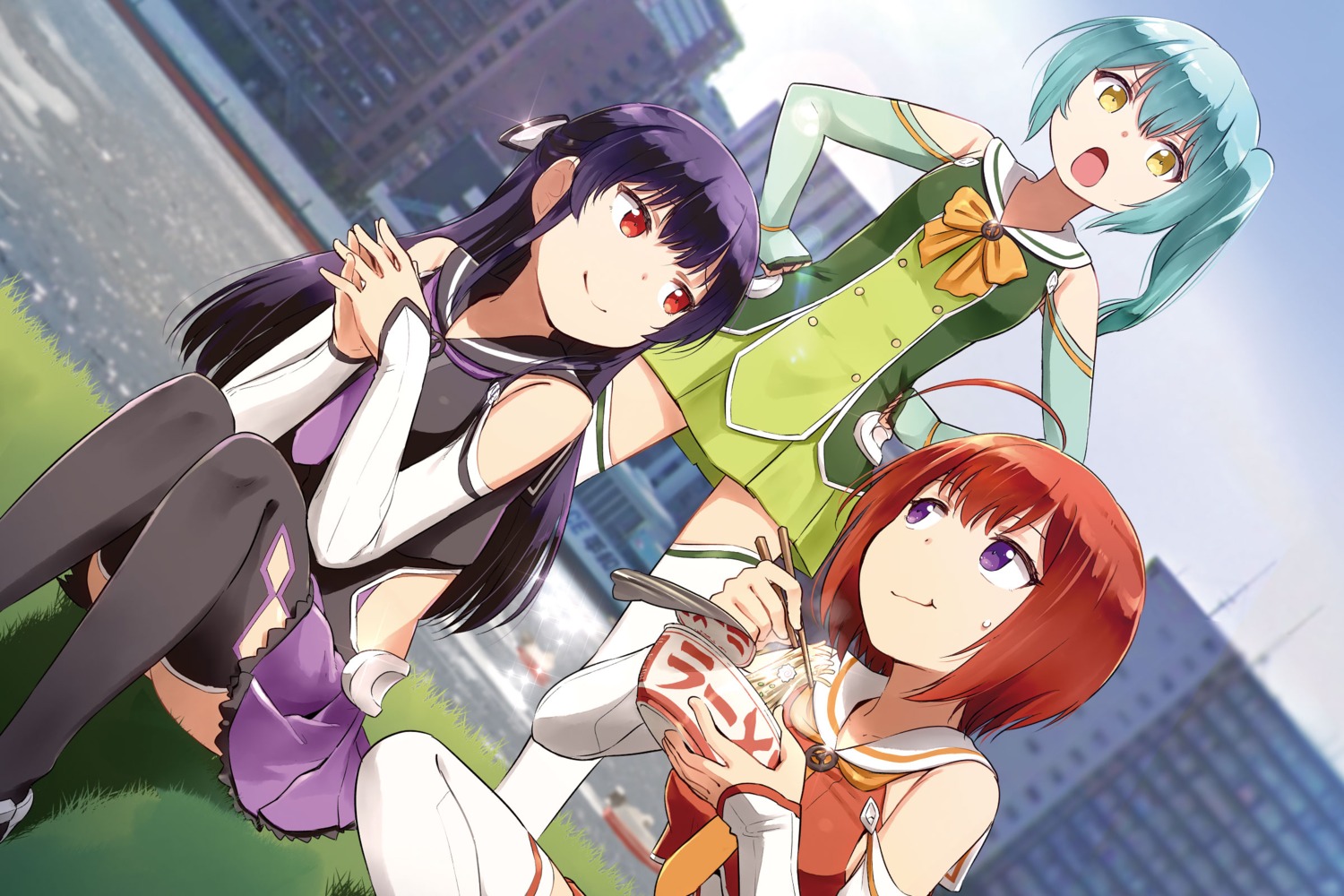 boat_race_heiwajima, keihin_futaba, motor_queen, nagian, oomori_toa, seifuku, shouwajima_natsu, skirt_lift