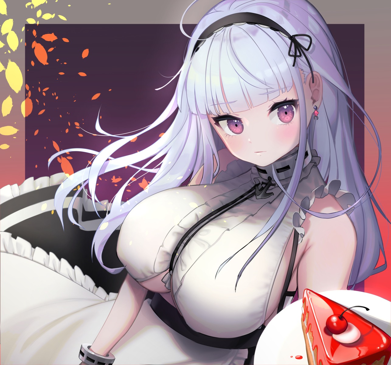 azur_lane, dido_(azur_lane), guunhanchi, maid, skirt_lift