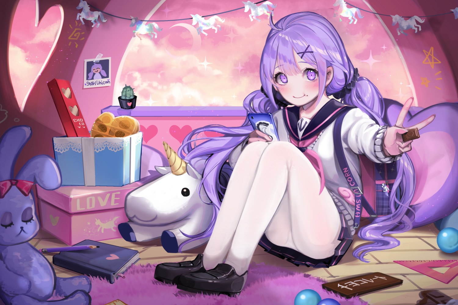 azur_lane, guunhanchi, pantsu, pantyhose, seifuku, skirt_lift, sweater, unicorn_(azur_lane)