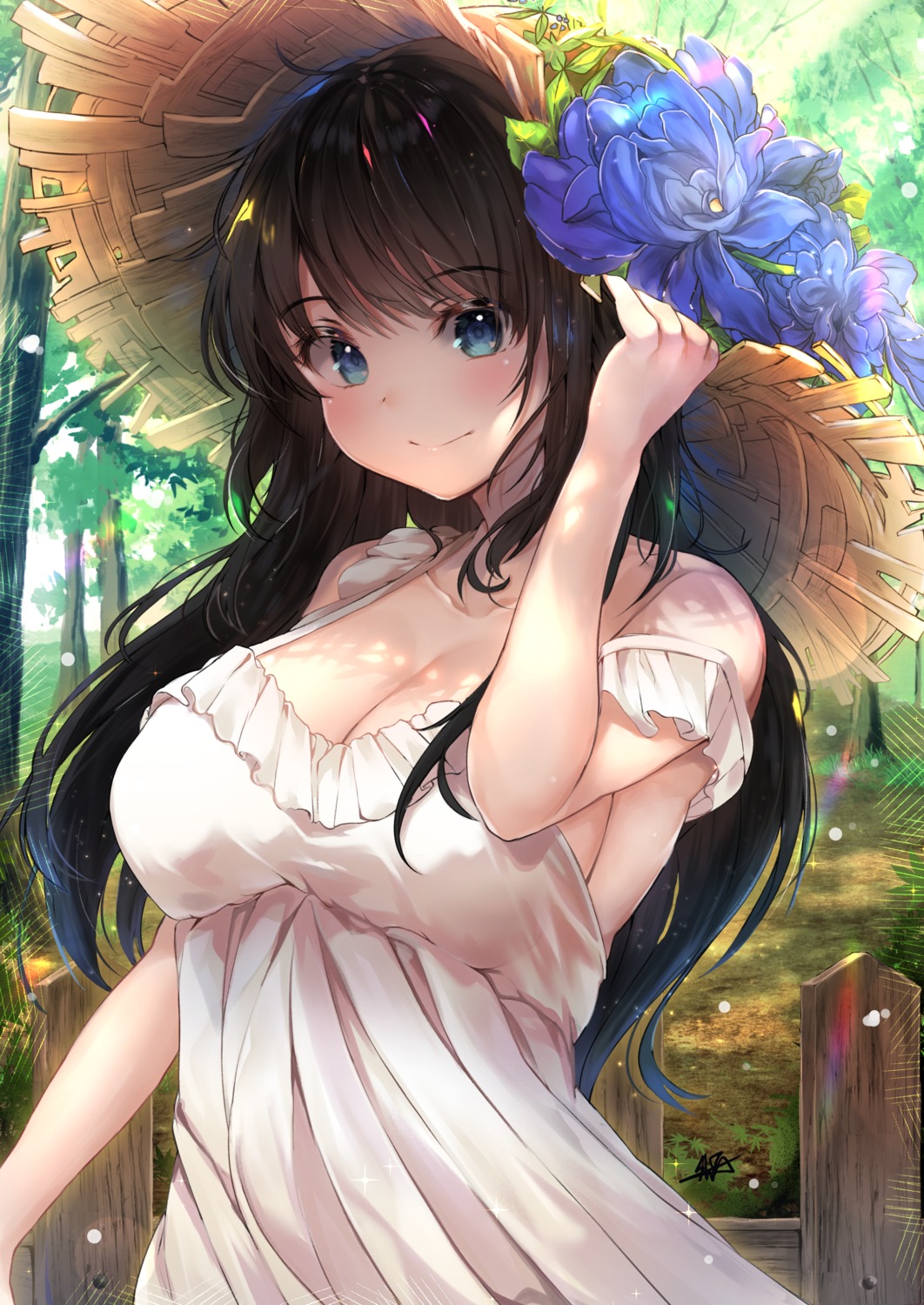 cleavage, dress, hiromaster_sinta_jh, summer_dress