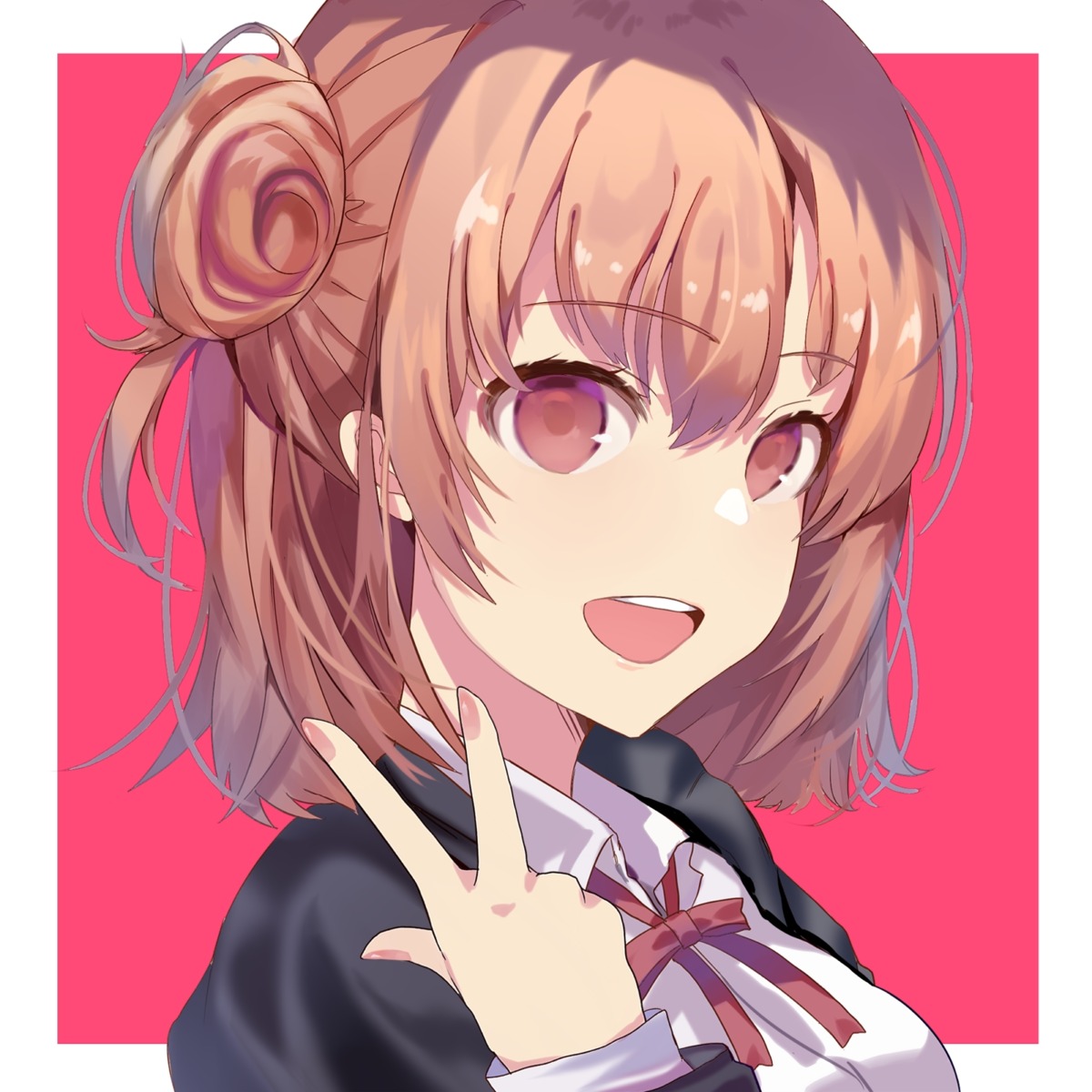 hisao_0111, seifuku, yahari_ore_no_seishun_lovecome_wa_machigatteiru., yuigahama_yui