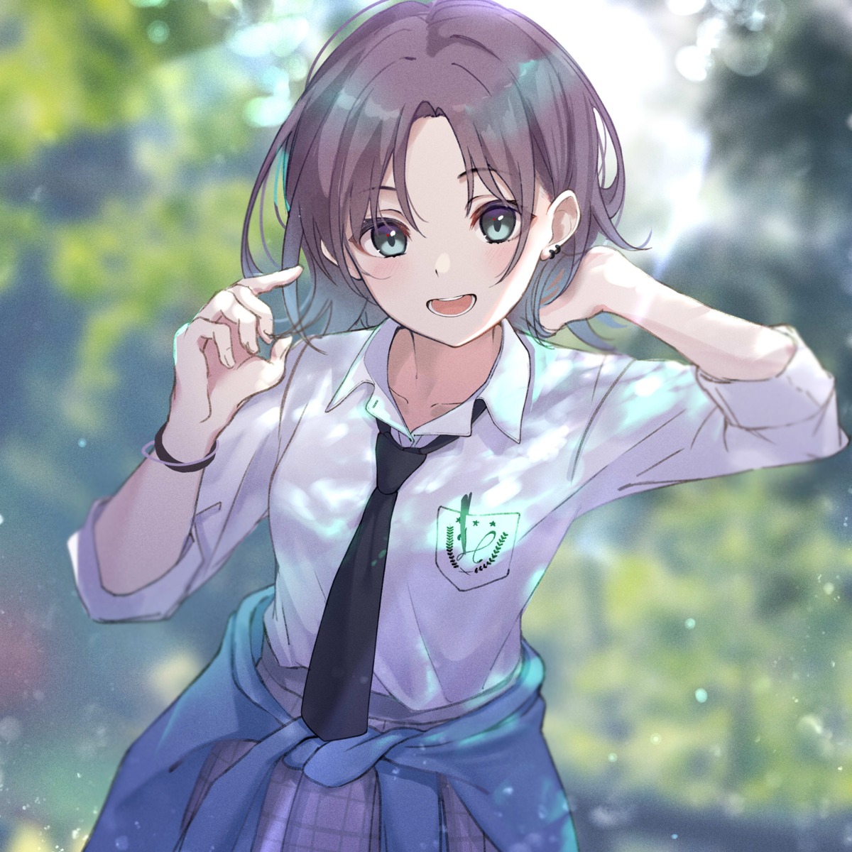 asakura_tooru, graffy_boring, seifuku, sweater, the_idolm@ster, the_idolm@ster_shiny_colors
