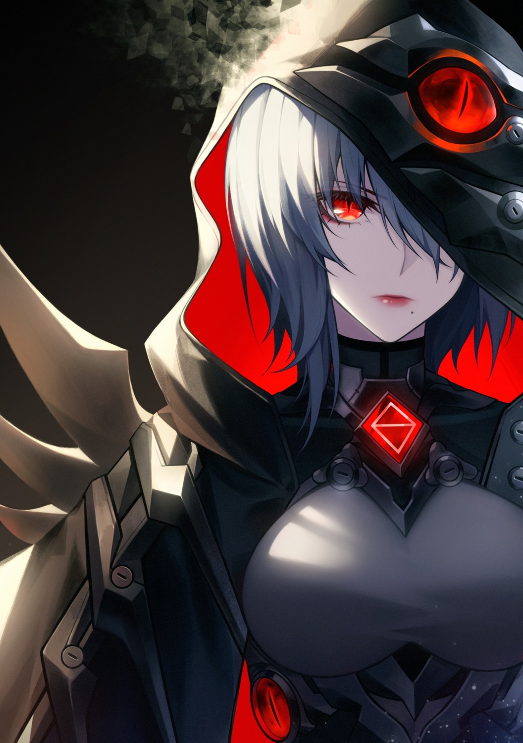 benghuai_xueyuan, bodysuit, honkai_impact, raven_(honkai_impact_3rd), red-d